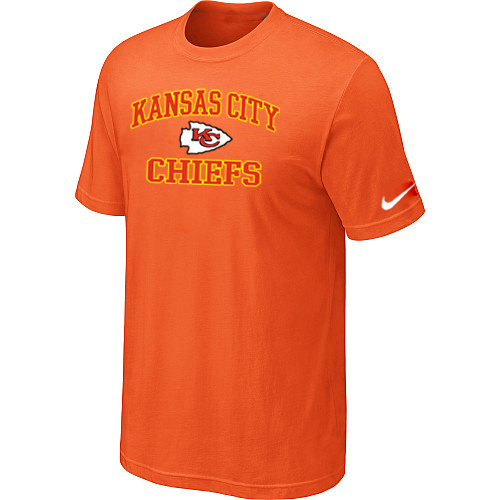 Nike Kansas City Chiefs Heart & Soul NFL T-Shirt - Orange